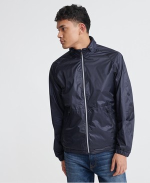 Superdry Sky Chaser Cagoule Férfi Kabát Sötétkék | USFGK6497